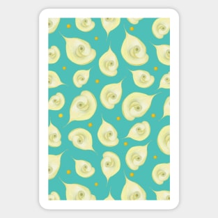 Delicate Flower Pattern Sticker